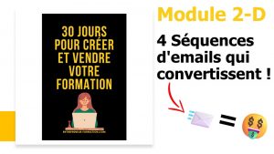 Email marketing pour vendre votre formation