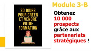 Partenariat stratégique pour vendre vos formations en ligne
