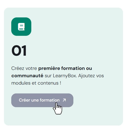 Créer une formation sur Learnybox