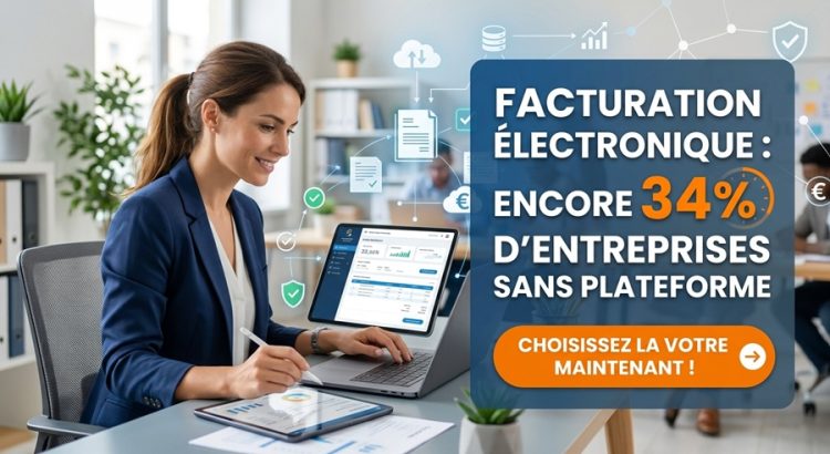 34 % des entreprises doivent se mettre en conformité avec la facturation électronique