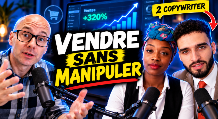 Vendre sans manipuler : le podcast avec 2 copywriters
